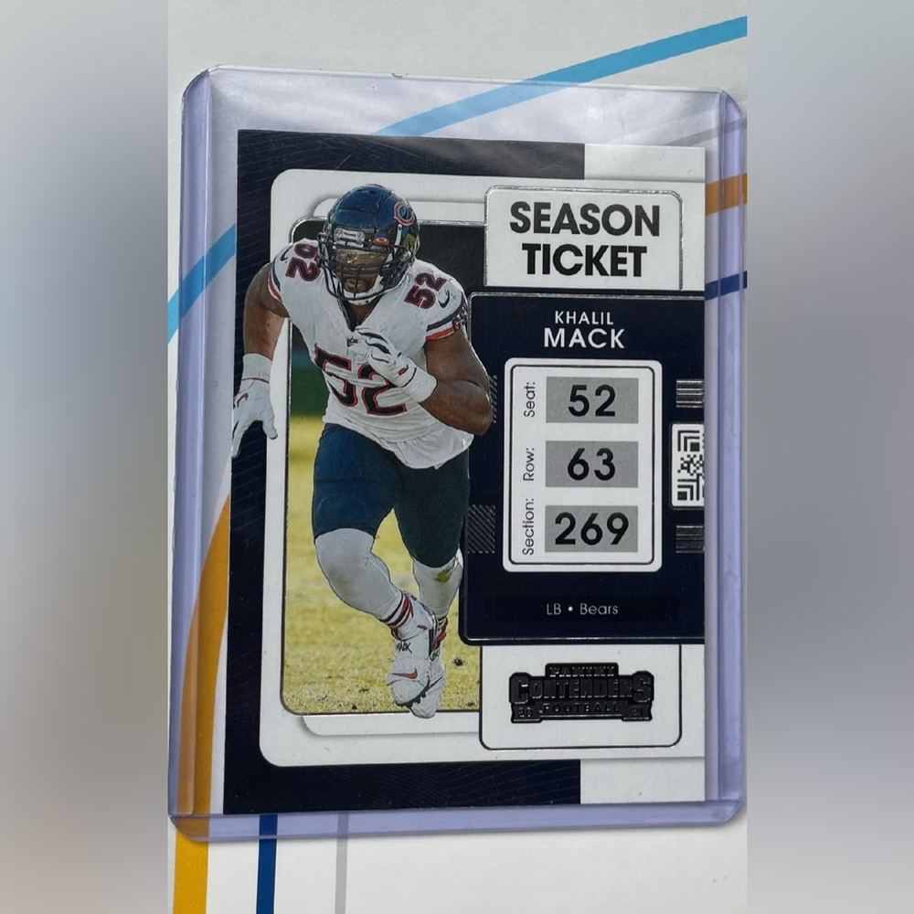 Khalil Mack Panini Contenders Football Card